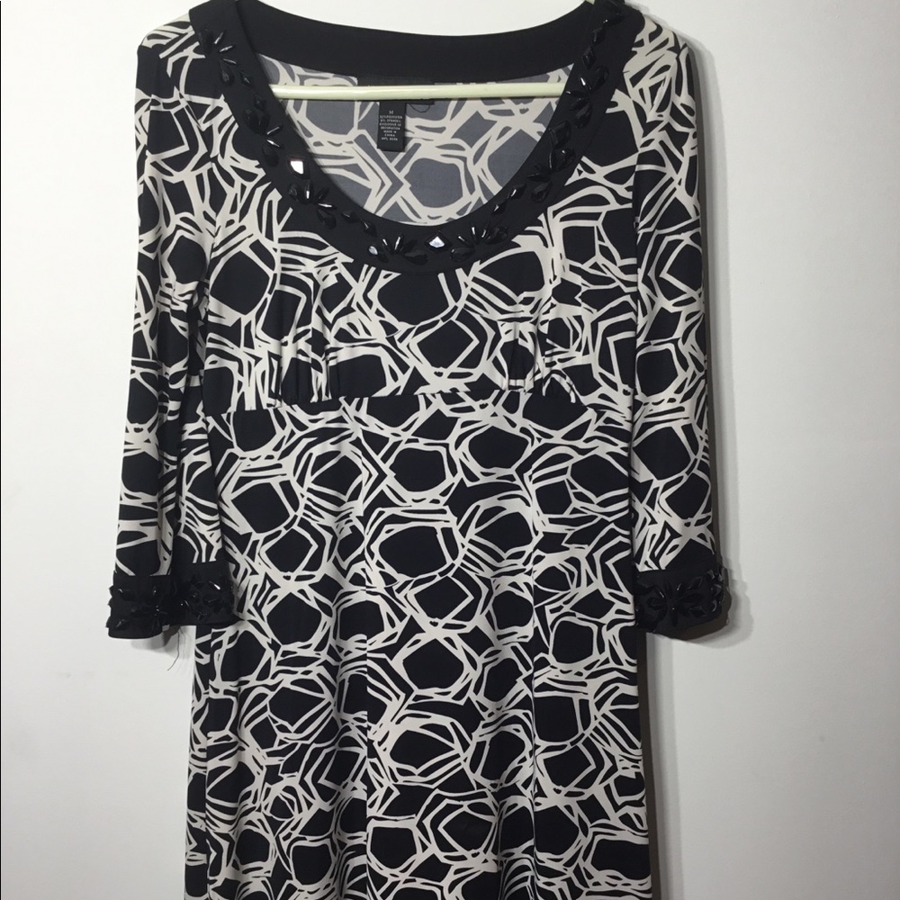 INC dress knee length with beads used